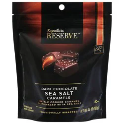 Signature Reserve Caramel Dark Chocolate Sea Salt - Each