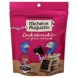 Michel Et Cookie Sqr Drk Choc Pch - 4.4 Oz