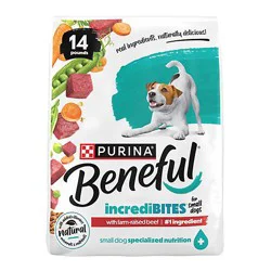 Purina Beneful Incredibites Beef Dry Dog Food - 14 Lbs
