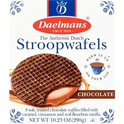 Daelmans Stroopwafels Choc Crml - 10.23 Oz