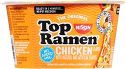 Nissin Top Ramen Bowl Chicken - 3.421 Oz