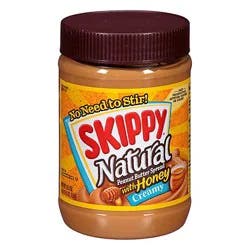 Skippy Peanut Butter Spread With Honey Creamy - 26.5 Oz