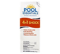 slide 1 of 1, Pool Essentials 4in1 Shock, 13.4 oz