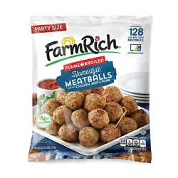Farm Rich Three Meat Homestyle Meatballs - 64 Oz