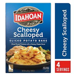 Idahoan Homestyle Casserole Cheesy Scalloped With Creamy Cheese Sauce - 4 Oz