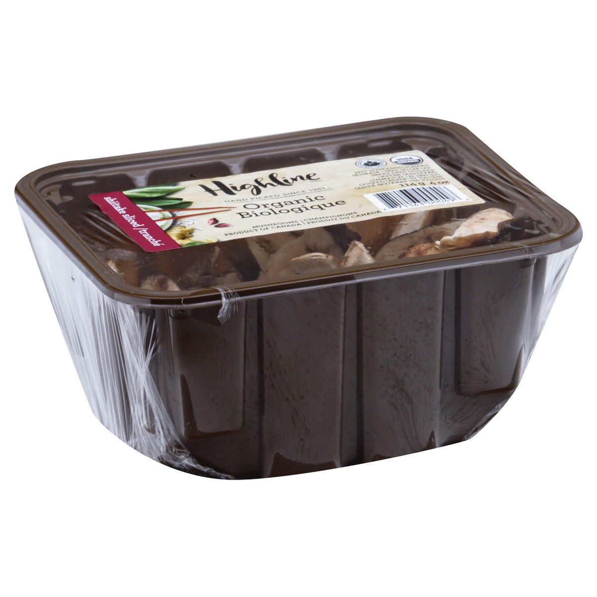 slide 6 of 6, Mushrooms Shiitake Sliced Organic, 4 oz