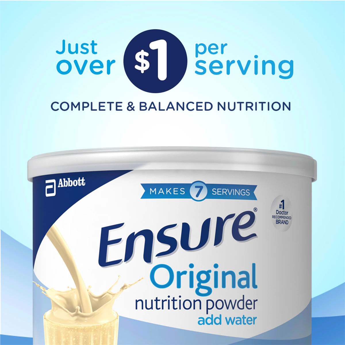 slide 5 of 12, Ensure Original Nutritional Powder - Vanilla, 14 oz