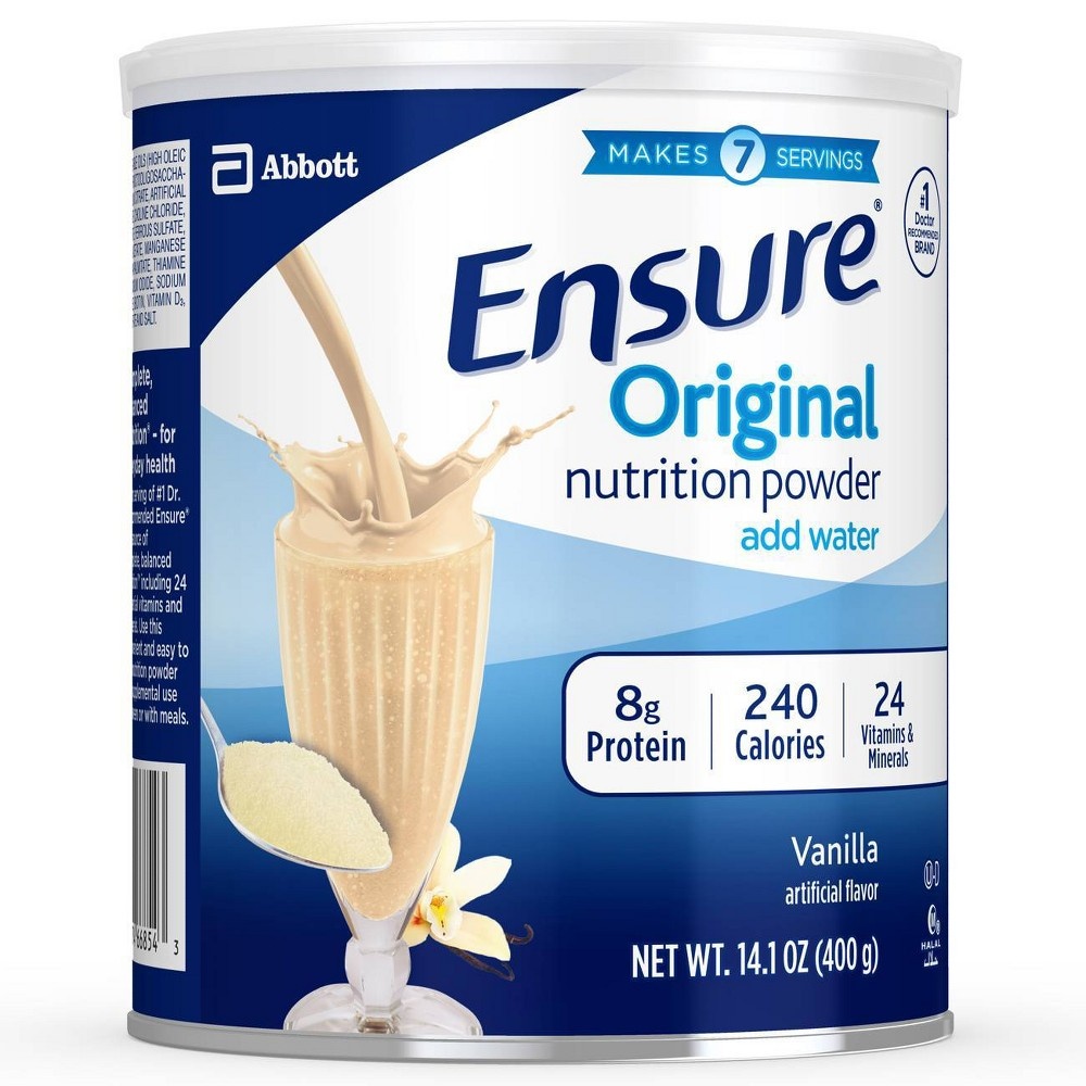 slide 9 of 12, Ensure Original Nutritional Powder - Vanilla, 14 oz