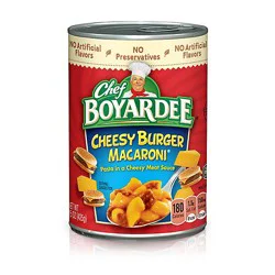 Chef Boyardee Cheesy Burger Macaroni - 15 Oz