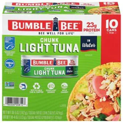 Bumble Bee Tuna Chunk Light In Water - 10-5 Oz