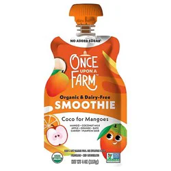 Once Upon A Farm Coco For Mangoes Organic Dairy Free Smoothie - 4 Oz