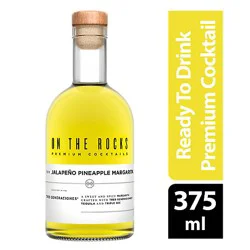 On The Rocks Tres Generaciones Jalapeno Pineapple Margarita Ready To Drink Cocktail - 375 Ml