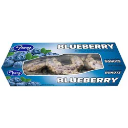 Franz Donut Old Fashioned Blueberry 6 Count - 12 Oz