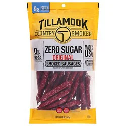 Tillamook Zero Sugar Original Smoked Sausage - 10 Oz