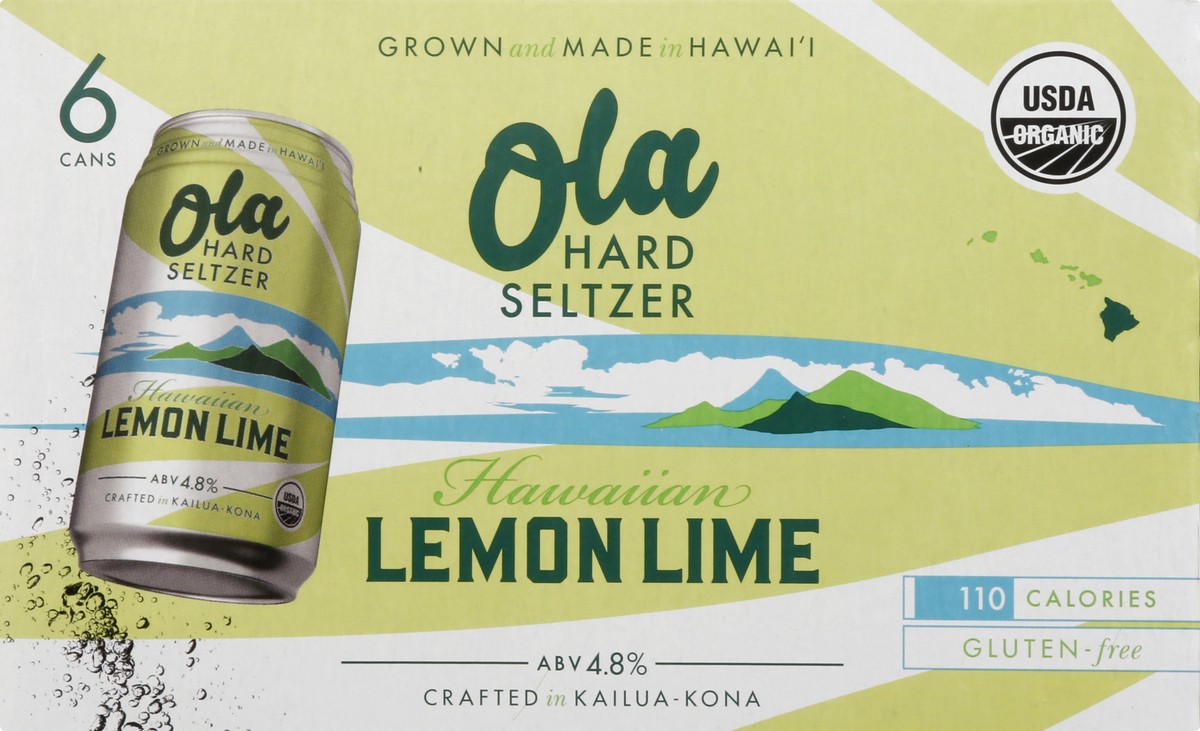 Ola Lemon Lime Hard Seltzer In Cans - 6-12 Fl. Oz. | Shipt