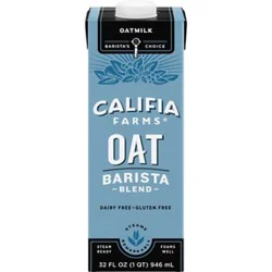 Califia Farms Barista Blend Oat Milk - 32 Fl. Oz.