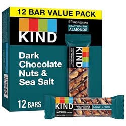 Kind Bar Nuts & Spices Dark Chocolate & Sea Salt - 12-1.4 Oz