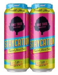 One Tree Cider Staycation Can - 4-16 Fl. Oz.