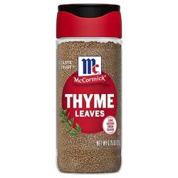 Mccormick Whole Thyme Leaves - 0.75 Oz