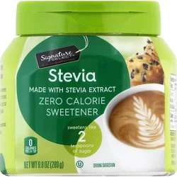 Signature Select Stevia Sweetener Canister - 9.8 Oz