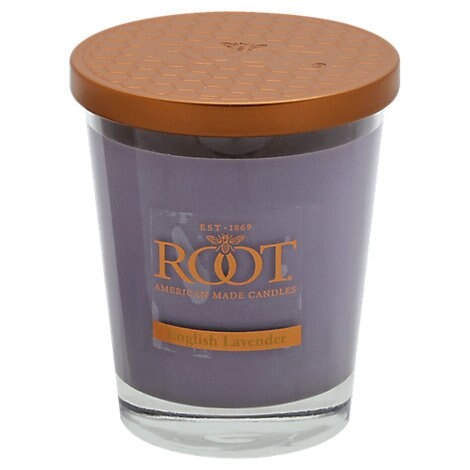 slide 1 of 1, Root Candle English Lavender Veriglass Large, 10.5 oz