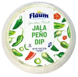 Flaums Jalapeno Dip - 7.5 Oz