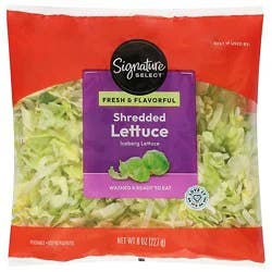Signature Select/farms Lettuce Shreds - 8 Oz