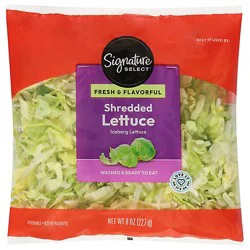 Signature Select/farms Lettuce Shreds - 8 Oz