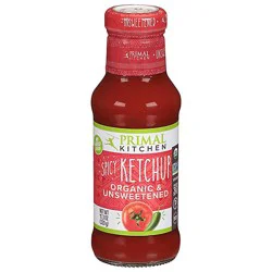 Primal Kitchen Organic & Unsweetened Spicy Ketchup - 11.3 Oz