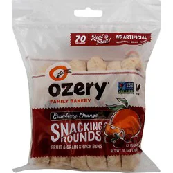 Ozery Bakery Snack Rounds Cran Orange - 10.6 Oz