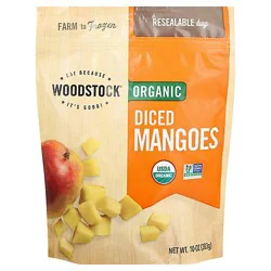 Woodstock Farms Organic Mangos - 10 Oz