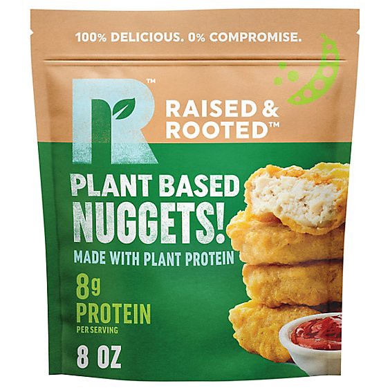slide 1 of 9, Tyson Raised & Rooted Plant Based Nuggets - 8 Oz, 8 oz