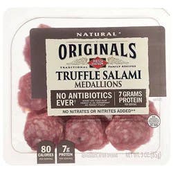 Dietz & Watson Originals Truffle Salami Medallions Abf - 3 Oz