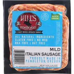 Hill Meat Co Mild Italian Sausage - 16 Oz