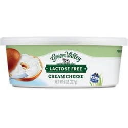 Green Valley Creamery Lactose Free Cream Cheese Tub - 8 Oz