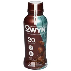 Owyn Protein Drink Plant Based Dark Chocolate - 12 Fl. Oz.