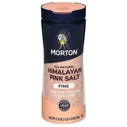 Morton Salt Himalayan Pink Fine - 17.6 Oz
