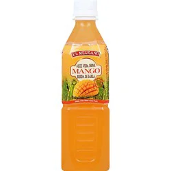 El Mexicano Aloe Vera Drink Mango - 16.9 Fl. Oz.