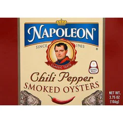 Napoleon Oyster Smkd Chili Pepper - 3.75 Oz