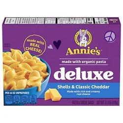 Annies Pasta Deluxe Mac & Cheese Shells & Classic Cheddar - 11.3 Oz