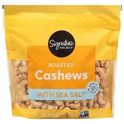 Signature Select/farms Cashews With Sea Salt - 16 Oz
