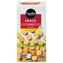 Signature Select Bags Snack Resealable Value Pack - 90 Count