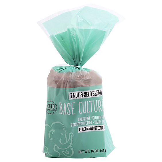 slide 1 of 1, Base Culture Bread 7 Nut & Seed - 16 Oz, 16 oz