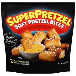 Soft Pretzel Bites W/jala Cheese Dip - 21.78 Oz