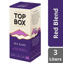 Top Box Wine Red Blend - 3 Liter