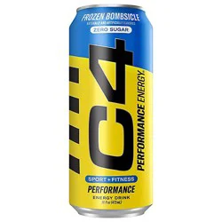 Cellucor C4 Original Energy Drink Zero Sugar Sparkling Frozen Bombsicle - 16 Fl. Oz.