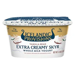 Icelandic Provisions Krimi Skyr Vanilla Bean - 4.4 Oz