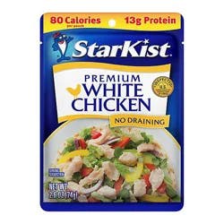 Starkist Premium White Chicken Pouch - 2.60 Oz