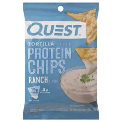 Quest Protein Chips Tortilla Style Ranch - 1.1 Oz