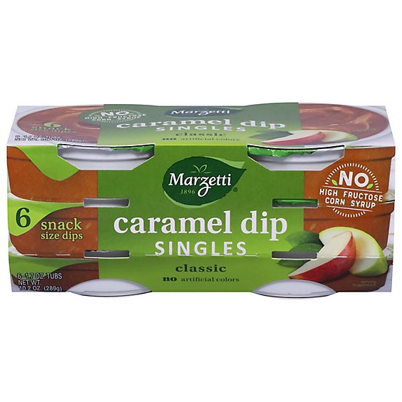 slide 1 of 12, Marzetti Caramel Dip Snack Pack - 6-1.7 Oz., 6 ct; 1.7 oz